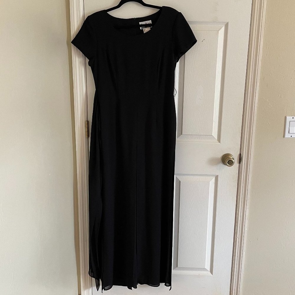 Vintage 90s Sheri Martin Sheer Overlay Jumpsuit